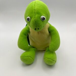 Green Plush Turtle Soft Toy